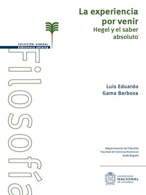 cover image of La experiencia por venir